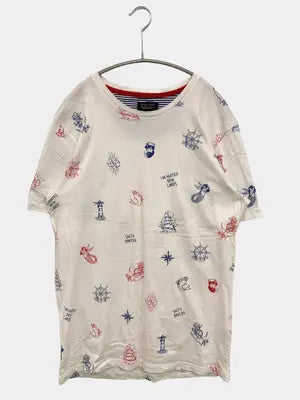 ZARA MAN/ザラマン/Tシャツ/カットソー/トップス/ホワイト/M