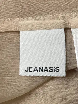 JEANASIS/ジーナシス/シャツ/ブラウス/トップス/ベージュ/F