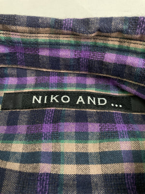 niko and .../ニコアンド/シャツ/ブラウス/トップス/パープル/L