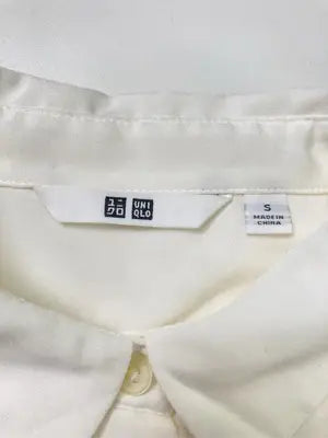 UNIQLO/ユニクロ/シャツ/ブラウス/トップス/ホワイト/s