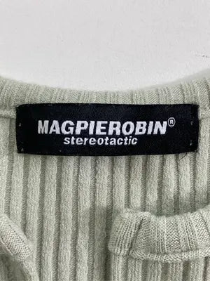 MAGPIE ROBIN/マグパイロビン/カーディガン/ボレロ/トップス/ライトグリーン/FREE