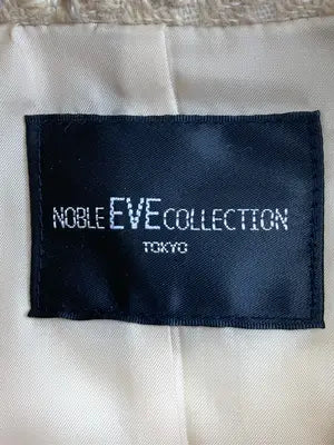 NOVEL EVE COLLECTION/ノーカラージャケット/ジャケット/アウター/ベージュ/11AR