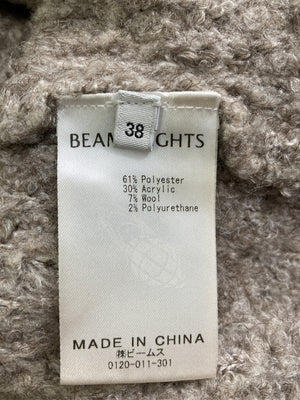 BEAMS LIGHTS/ビームスライツ/ニット/セーター/トップス/ベージュ/38