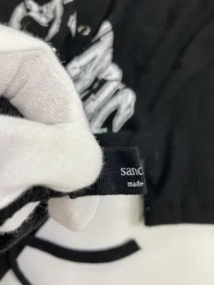sandwich/Tシャツ/カットソー/トップス/ブラック