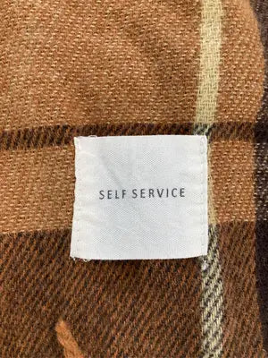 SELF SERVICE/セルフサービス/マフラー/ファッション雑貨/ブラウン