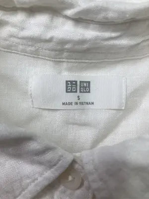 UNIQLO/ユニクロ/シャツ/ブラウス/トップス/ホワイト/S