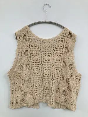 nenne/ネンネ/ベスト/トップス/ベージュ/F