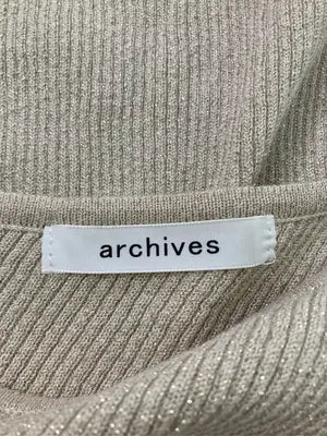 archives/アルシーヴ/ニット/セーター/トップス/ベージュ/M