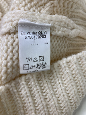 OLIVE des OLIVE/オリーブデオリーブ/ニット/セーター/トップス/アイボリー/F