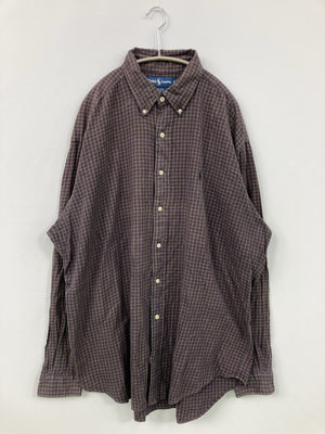 Ralph Lauren/ラルフローレン/シャツ/ブラウス/トップス/ブラウン/XL
