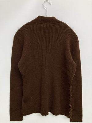 Question Time/ニット/セーター/トップス/ブラウン