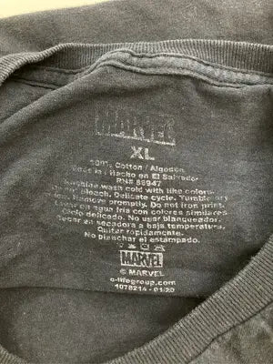 MARVEL/マーベル/Tシャツ/カットソー/トップス/ブラック/XL