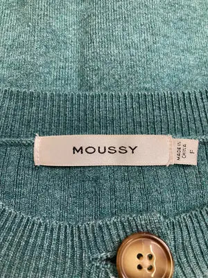 MOUSSY/マウジー/カーディガン/ボレロ/トップス/グリーン/F