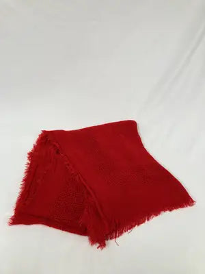 マフラー/ファッション雑貨/レッド