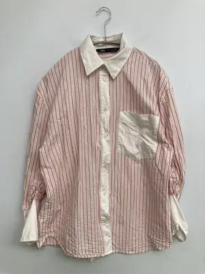 ZARA/ザラ/シャツ/ブラウス/トップス/ピンク/EUR XS