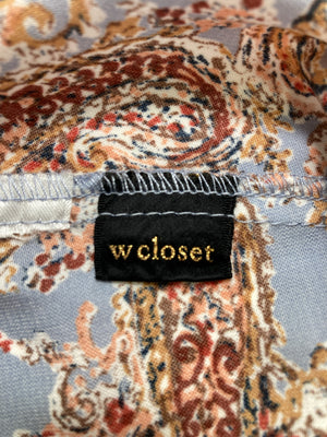 w closet/ダブルクローゼット/シャツワンピース/ワンピース/ドレス/ブルー
