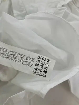 ZARA/ザラ/シャツ/ブラウス/トップス/ホワイト/USA XS