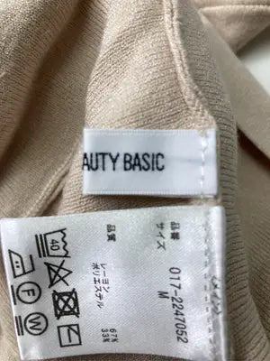 NATURAL BEAUTY BASIC/ナチュラルビューティーベーシック/ワンピース/ワンピース/ドレス/ベージュ/M