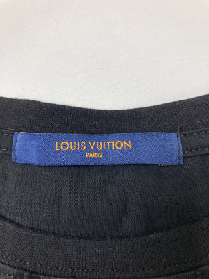 LOUIS VITTON/ルイヴィトン/Tシャツ/カットソー/トップス/ブラック/M