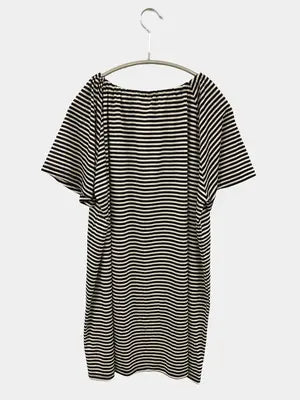 plie/Tシャツ/カットソー/トップス/ブラック/4L