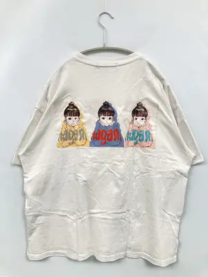 MEINAGANO/Tシャツ/カットソー/トップス/ホワイト/S