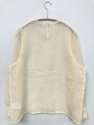 MYMOOD./シャツ/ブラウス/トップス/アイボリー/F