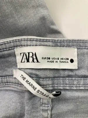 ZARA/ザラ/デニムパンツ/パンツ/グレー/EUR38