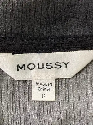 MOUSSY/マウジー/シャツ/ブラウス/トップス/ブラック/F