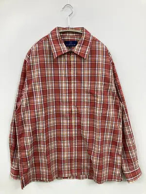 HUNSEN/シャツ/ブラウス/トップス/レッド/M