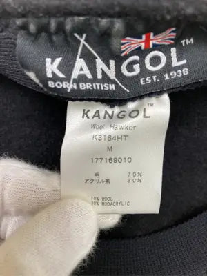 KANGOL/カンゴール/ハンチング/ベレー帽/帽子/ブラック/M
