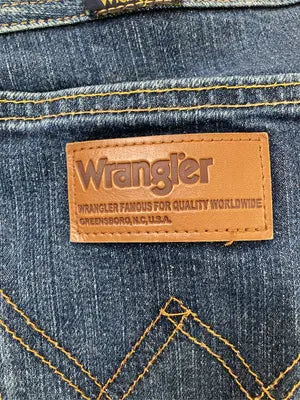 Wrangler/ラングラー/デニムパンツ/パンツ/ネイビー/32