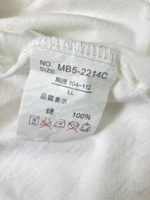 IKKA/イッカ/Tシャツ/カットソー/トップス/ホワイト/X-LARGE