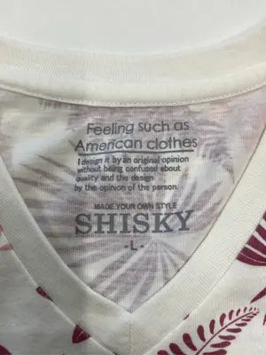 SHISKY/シスキー/Tシャツ/カットソー/トップス/レッド/L