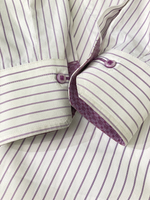 BRICK HOUSE/ブリックハウス/ビジネスシャツ/トップス/パープル/S-84