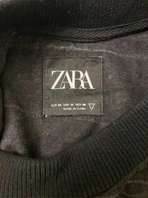 ZARA/ザラ/Tシャツ/カットソー/トップス/ブラック/EUR M