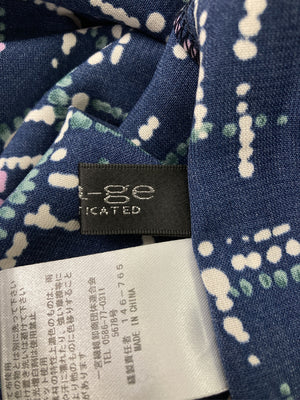 noa-ge/ノアジェ/シャツ/ブラウス/トップス/ネイビー/L