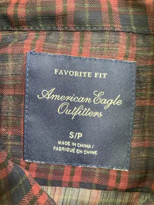 American Eagle Outfitters/アメリカンイーグルアウトフィッターズ/シャツ/ブラウス/トップス/レッド/S