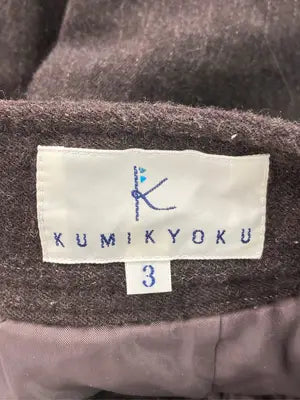 KUMIKYOKU/クミキョク/その他パンツ/パンツ/ブラウン/3