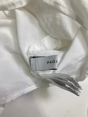 PAGEBOY/ページボーイ/シャツ/ブラウス/トップス/ホワイト/F