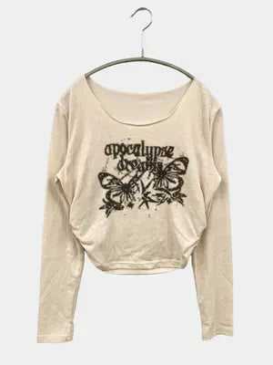 Tシャツ/カットソー/トップス/ベージュ/M