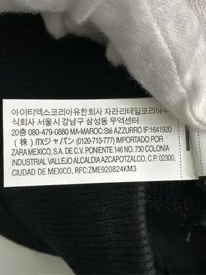 ZARA/ザラ/その他パンツ/パンツ/ブラック/USA S