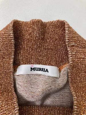MURUA/ムルーア/ニット/セーター/トップス/ブラウン/F