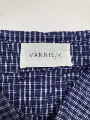 VANNIE U/ヴァニーユー/シャツ/ブラウス/トップス/ネイビー/F