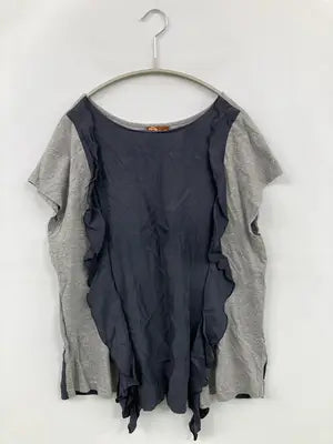 Luxe Relaxing/Tシャツ/カットソー/トップス/グレー/40