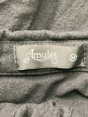 Amulet/アミュレット/シャツワンピース/ワンピース/ドレス/ブラック/M