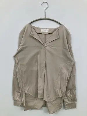OPAQUE.CLIP/オペークドットクリップ/Tシャツ/カットソー/トップス/ベージュ/38/M