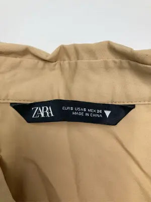 ZARA/ザラ/シャツワンピース/ワンピース/ドレス/ブラウン/EUR S