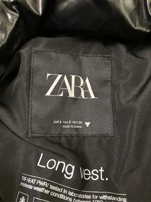 ZARA/ザラ/ダウンベスト/ジャケット/アウター/ブラック/Ｓ
