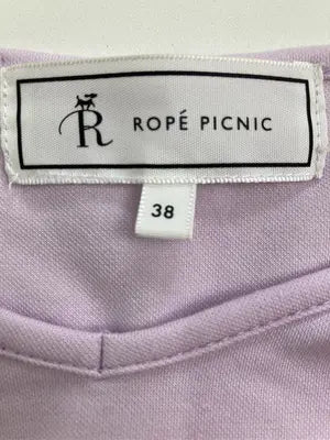 ROPE PICNIC/ロペピクニック/Tシャツ/カットソー/トップス/パープル/38