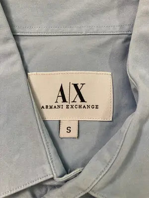 ARMANI EXCHANGE/アルマーニエクスチェンジ/シャツ/ブラウス/トップス/スカイブルー/S